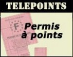 Nombre de points restant sur le permis de conduire